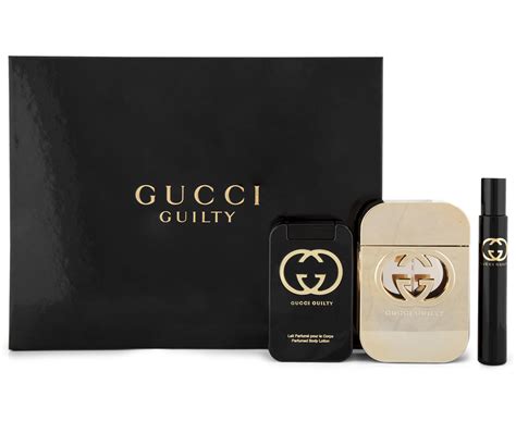 gucci guilty women gift set